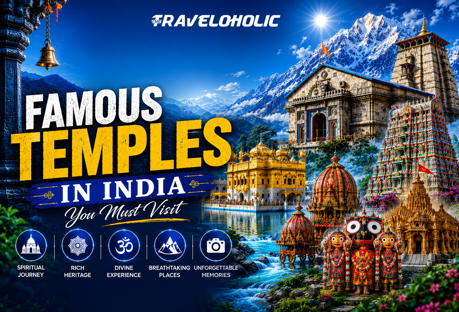 Famous Temples in India You Must Visit | Top Spiritual Destinations