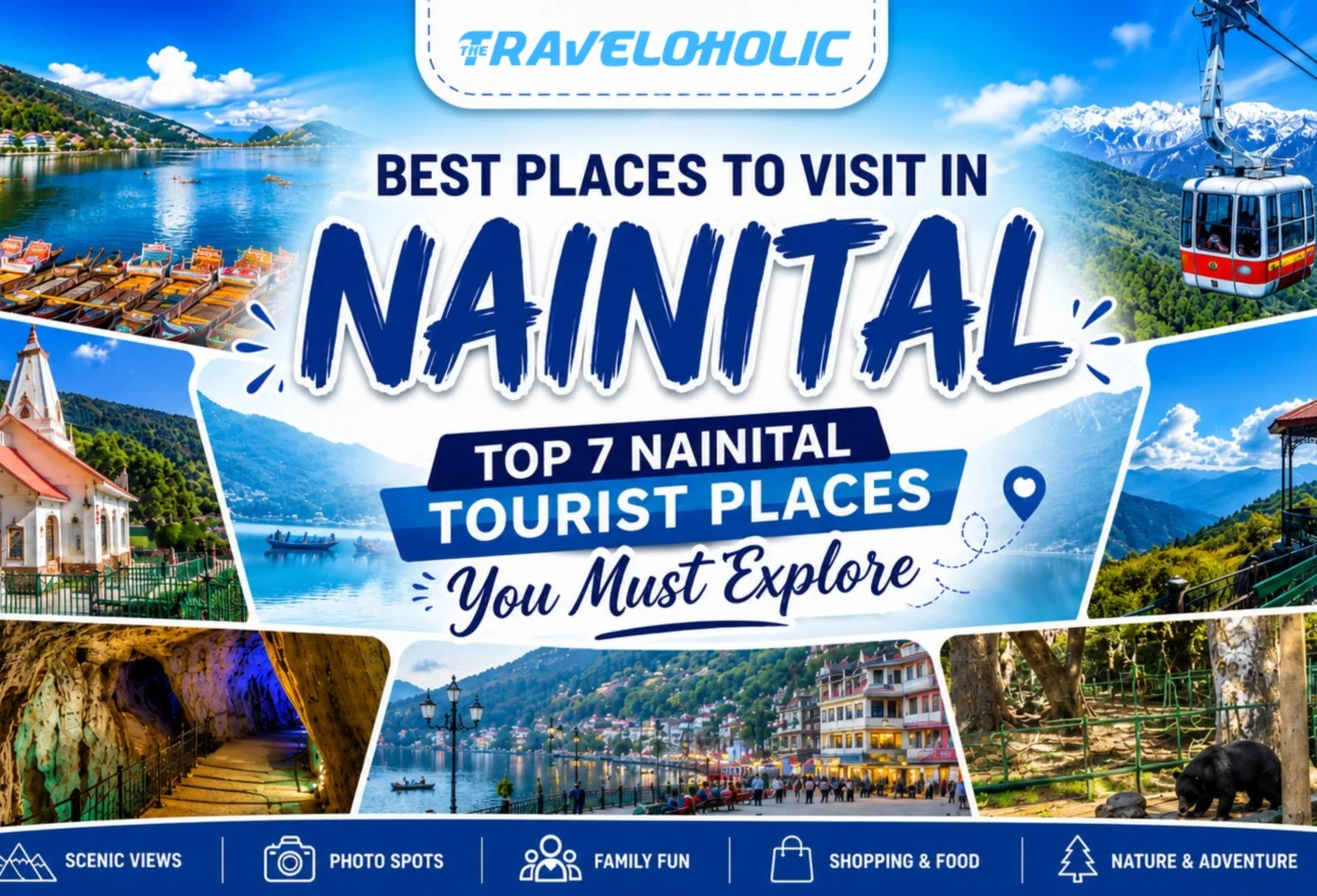 Best Places to Visit in Nainital featuring the top tourist attractions and sightseeing places in Uttarakhand.