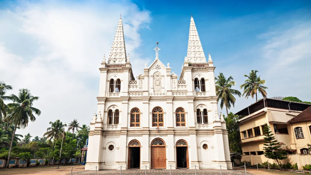 Santa Cruz Basilica church in Fort Kochi, Kerala