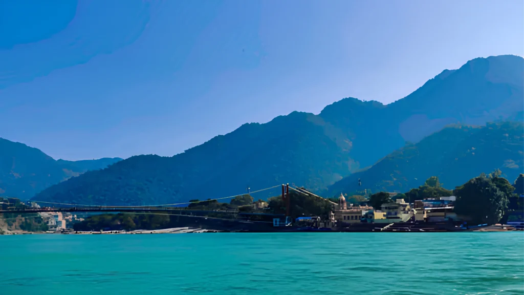 Rishikesh is one of the best weekend getaways from Delhi, known for river rafting, camping, yoga, and the Ganga Aarti.