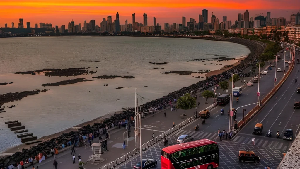 Colaba area in South Mumbai during a Maharashtra trip